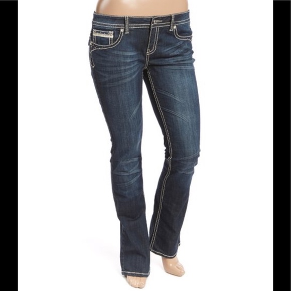 NWT Antique Rivet Martine Bootcut Jeans - Picture 3 of 7